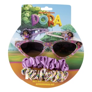 Dora Exploratoarea Friend set de ochelari de soare și accesorii pentru păr