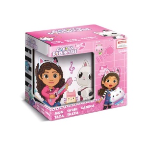 Gabby's Dollhouse Music cană din porțelan 235 ml (8 oz) în cutie de cadou - Img 4