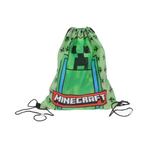 Minecraft Green Zone geantă sport, sac de gimnastică 40 cm - Img 2