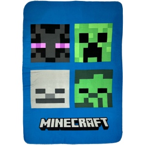 Minecraft Pătură super moale din fleece Bad Mobs 100*150cm