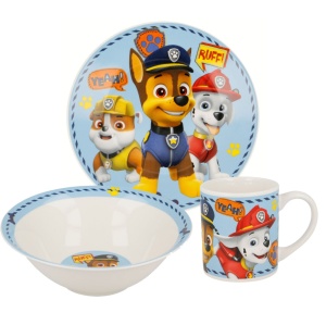 Patrula Cățelușilor Boy Icons set de veselă din porțelan în Cutie Cadou