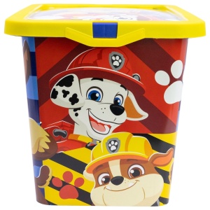 Patrula Cățelușilor Rescue Pups cutie de depozitare din plastic 7 L - Img 4