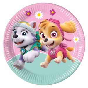 Patrula Cățelușilor Skye and Everest farfurie de hârtie 8 buc 23 cm FSC
