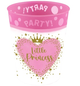 Prințese Little Princess Pahar din plastic micro premium Prințesă 250 ml