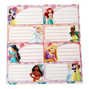 Prințesele Disney Spring etichetă caiet set de 16 - Img 3