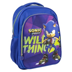 Sonic Ariciul Ghiozdan școlar Wild Thing, 41 cm