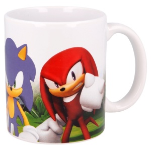 Sonic Ariciul Power Trio cană din porțelan 325 ml (11 oz) în cutie de cadou