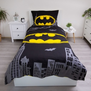 Batman The Emblem Set de lenjerie de pat 140×200cm, 70x90 cm - Img 2