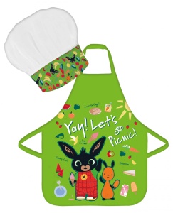 Bing Picnic set de șorț pentru copii, 2 piese