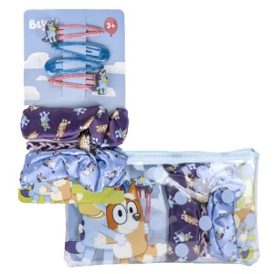Bluey set clemă de păr, elastic de păr