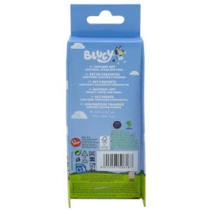 Bluey Yummy set de tacâmuri ergonomice din metal - 2 bucăți - Img 4
