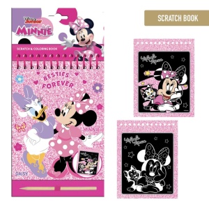 Disney Minnie Besties set de răzuire și colorare