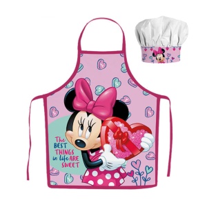 Disney Minnie Sweets Set de șorț pentru copii de 2 bucăți