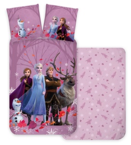 Disney Regatul de gheață Gloomy set lenjerie de pat pentru copii 100×135 cm, 40×60 cm