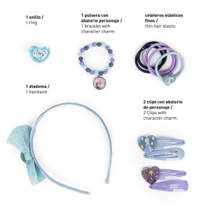 Disney Regatul de gheață On-the-Go set accesorii de păr - Img 4