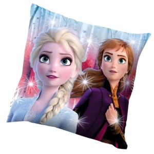 Disney Regatul de gheață Pernă cu LED, Pernă decorativă 40x40 cm - Img 2
