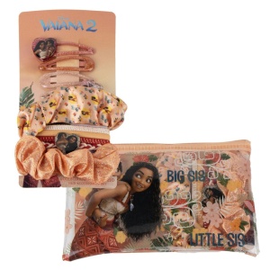Disney Vaiana Big Sis set de cleme și elastice de păr