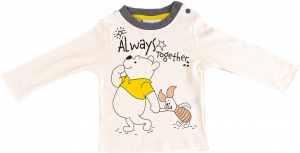 Disney Winnie de Pluș tricou pentru bebeluși, set de 2, 62-92 cm - Img 2