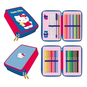 Hello Kitty Blue penar etajat cu două compartimente - Img 2