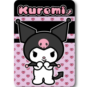 Hello Kitty Kuromi Heart pătură fleece 100x140cm