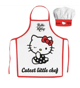 Hello Kitty Little Chef set de șorț pentru copii, 2 piese