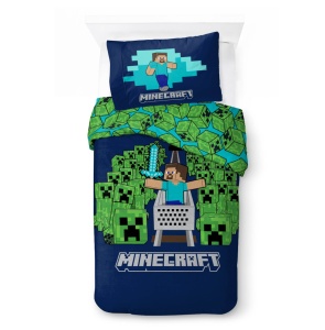Minecraft Game Over Creepers set de lenjerie 140×200cm, 70×90 cm