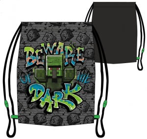 Minecraft geantă sport sac de gimnastică 37 cm - Img 3