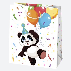 Party Boyish sac de cadou din hârtie 19x23x10,5 cm - Img 2