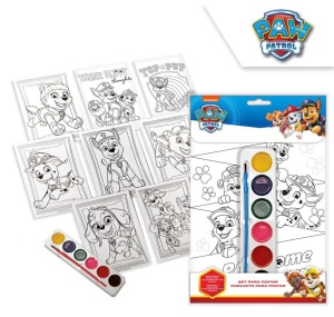 Patrula Cățelușilor vopsea de colorat cu set - Img 2