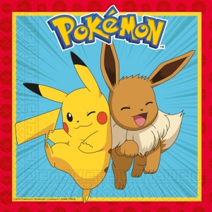 Pokémon Next Generation șervețel 20 bucăți 33x33 cm FSC