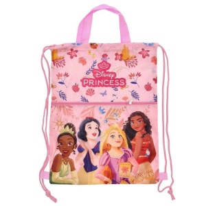 Prințesele Disney Power Deluxe geantă sport, sac de gimnastică 45 cm - Img 3