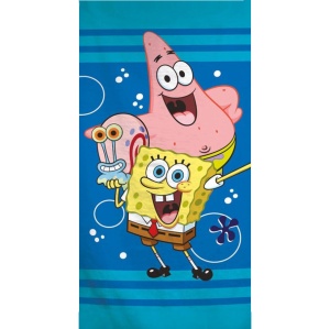SpongeBob Under the Sea prosop de baie, prosop de plajă 70x140cm (Uscare Rapidă)