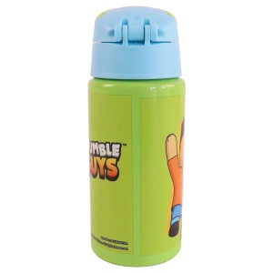Stumble Guys All Day sticlă de aluminiu cu pai și cârlig 500 ml - Img 2
