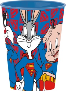 The Looney Tunes Warner 100 pahar, plastic 260 ml