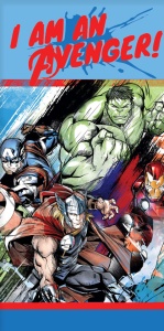 Avengers Drew prosop de baie, prosop de plajă 70x140cm