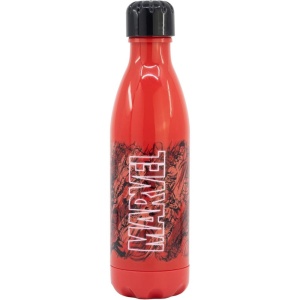 Avengers Red Sticla Marvel din plastic cu capac cu șurub 660 ml