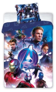 Avengers set de lenjerie de pat 140×200cm, 70×90 cm