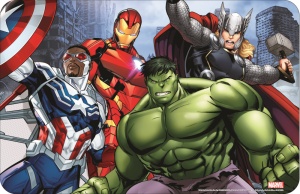 Avengers Team pătură 43x28 cm