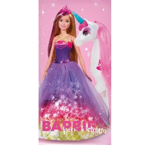 Barbie Born to Dream prosop de baie, prosop de plajă 70x140cm