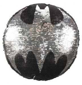 Batman pernă decorativă reversibilă cu paiete 30 cm - Img 2