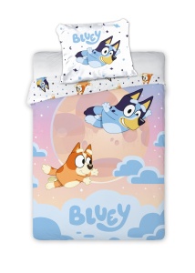 Bluey Dream Flight husa pentru pat 140×200cm, 70x90 cm