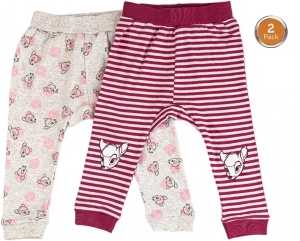 Disney Bambi pantaloni pentru bebeluși 2 buc 62/68 cm