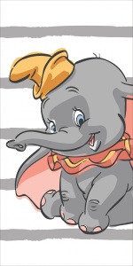 Disney Dumbo prosop de baie, prosop de plajă Stripe 70*140cm