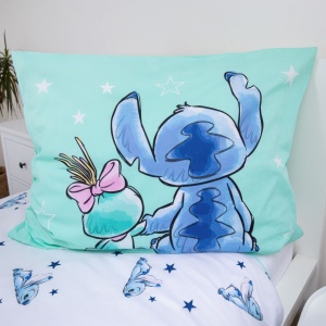 Disney Lilo și Stitch Buddies lenjerie de pat 140×200cm, 70×90 cm - Img 4