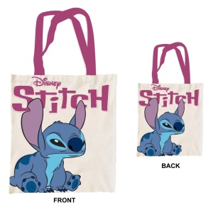 Disney Lilo și Stitch Cosmic Cutie plasă de pânză pentru cumpărături 44 cm - Img 2