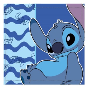 Disney Lilo și Stitch Ocean Waves prosop pentru mâini și față 30x30cm