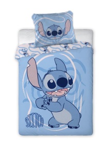 Disney Lilo și Stitch Whirlwind set de lenjerie pentru copii, grădiniță 100×135 cm, 40×60 cm