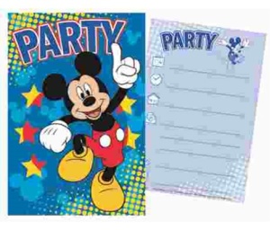 Disney Mickey Invitație de petrecere