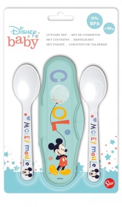 Disney Mickey set de tacâmuri pentru călătorii pentru bebeluși