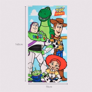 Disney Povestea Jucăriilor Crew prosop de baie, prosop de plajă 70x140cm (Fast Dry) - Img 3